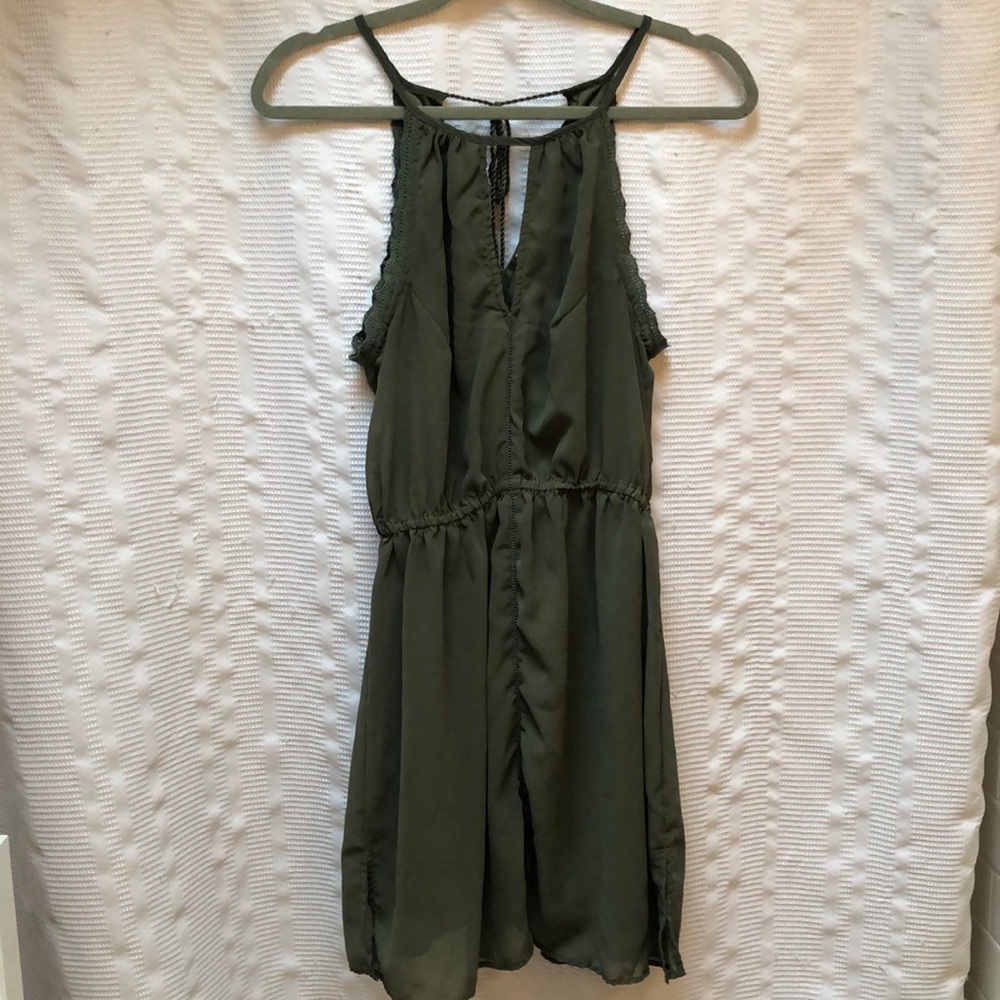 Cute summer green dress